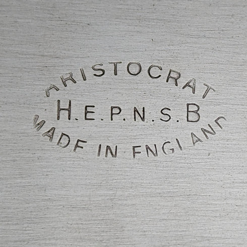 英国ヴィンテージ シルバープレート製 ボックス Harman Brothers